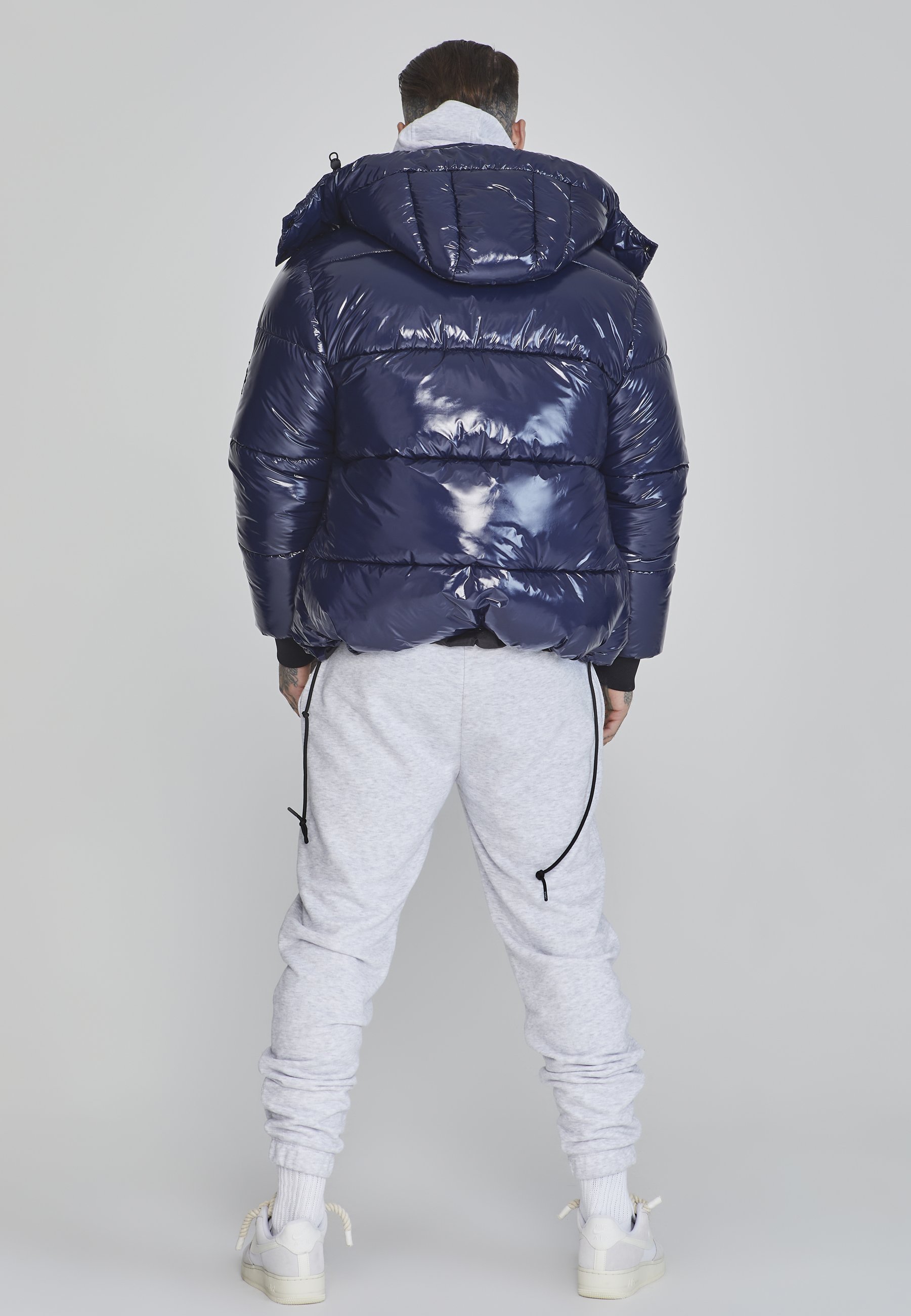 SIKSILK PUFFER - Winter jacket - blue - Zalando.ie