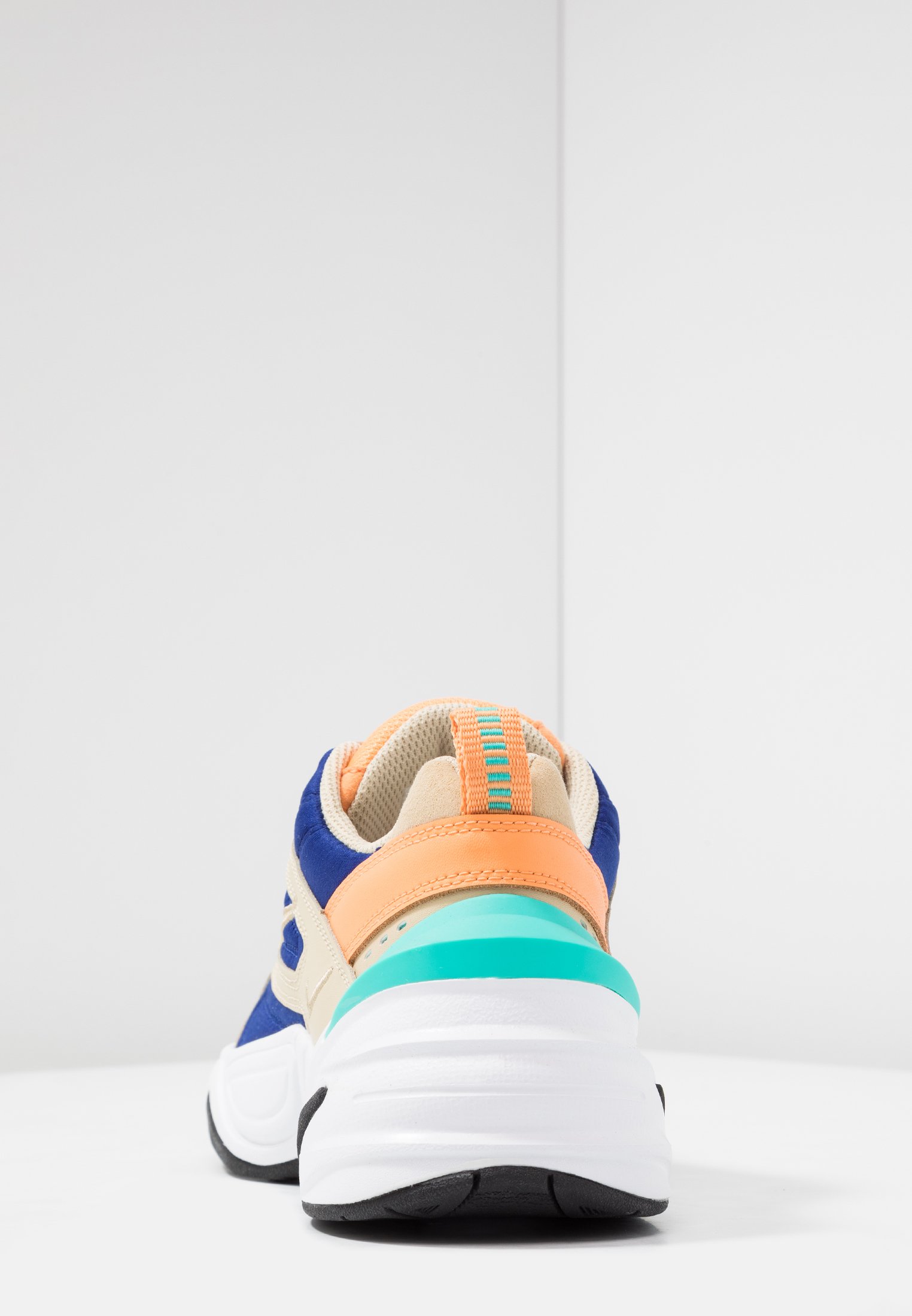 nike m2k tekno orange bleu
