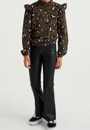 WE Fashion, Blouse - dark green