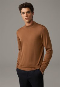 Strellson MAREK - Strickpullover - hellbraun