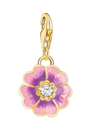 FLOWER - Anhänger - gelbgoldfarben weiß pink violett
