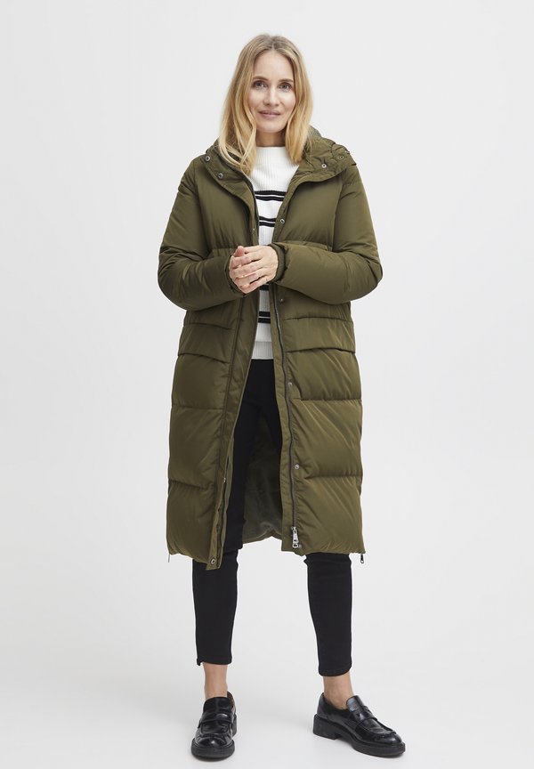 FRBella - Down coat - olive night3