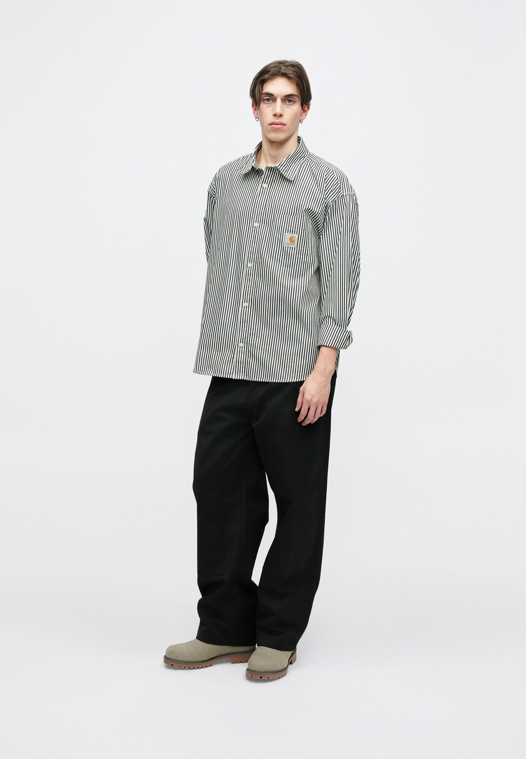 Carhartt WIP DALDRY SHIRT - Shirt - black - Zalando.co.uk