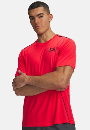 Under Armour, UNDER ARMOUR SHORT-SLEEVES UA TECH SPORT SHORT SLEEVE - T-shirt print - racer red