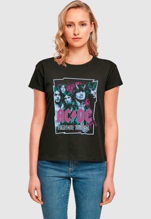 ACDC - HIGWAY TO HELL BOX  - Print T-shirt - black