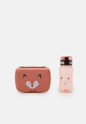 LUNCH ABOUT FRIENDS FOX SET UNISEX - Uzsonnás doboz - red