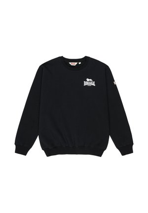 Lonsdale, Sweatshirt - black white