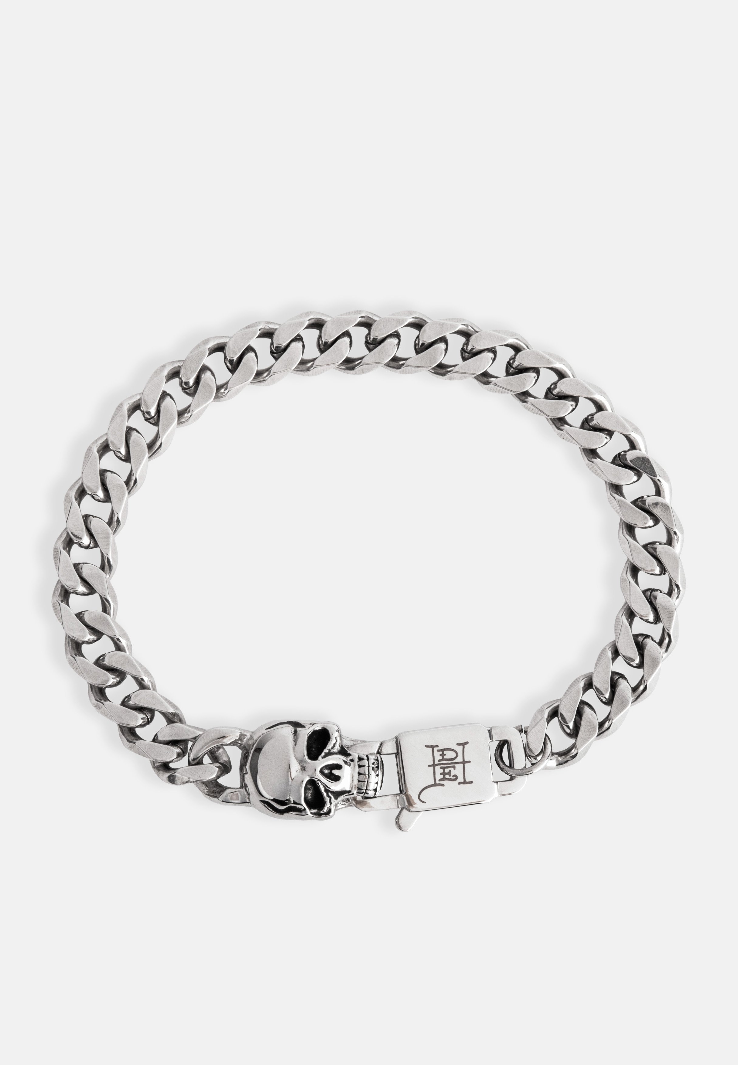 Ed Hardy 3D SKULL UNISEX - Bracelet - silver-coloured - Zalando.co.uk