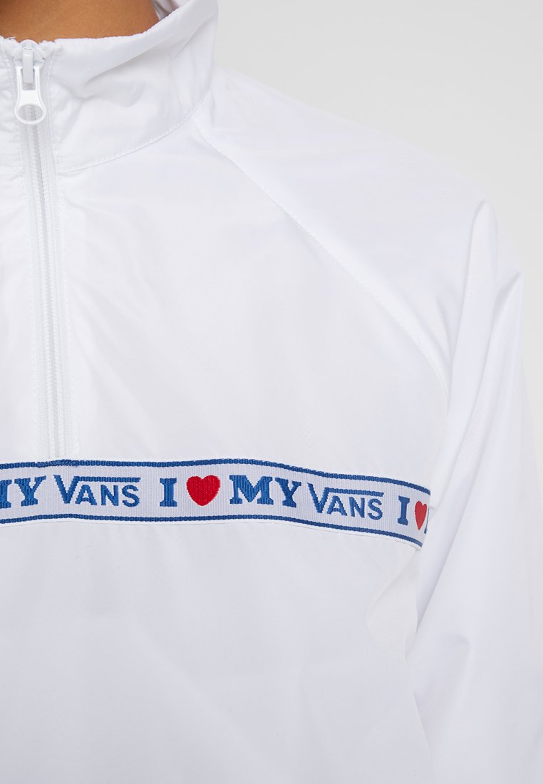 vans jacket white
