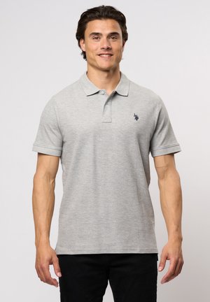 ALFRED - Polo shirt - grey melange