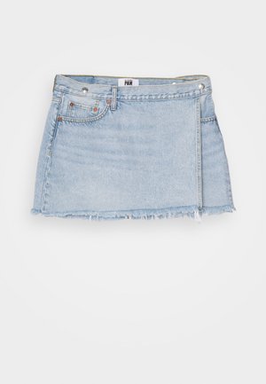 RE/DONE SKIRT - Omslagsskjørt - maliblue