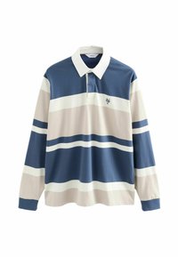 REGULAR FIT - RUGBY  - Poloshirts - blue neutral stripe