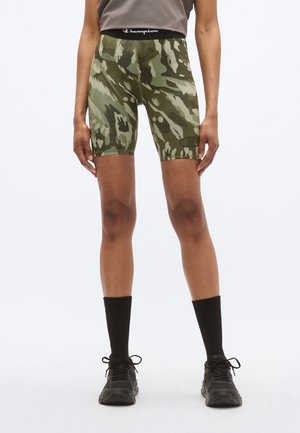 COMPRESSION SHORTS COMBAT - Leggings - green