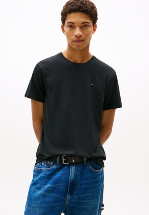 Tommy Jeans TEE - Paprasti marškinėliai - black