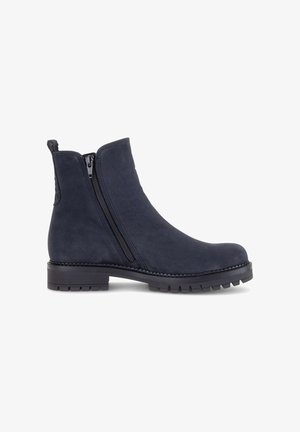 Gabor, GABOR CHELSEA BOOT - Platform ankle boots - dark blue el textu