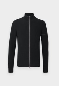 JJEPERFECT ZIP CARDIGAN - Casaco de malha - black