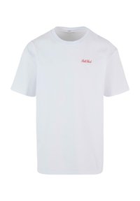 BALL HARD HEAVY - Apdrukāts T-krekls - white