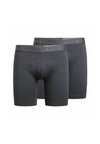 2-PACK   - Pants - dark grey heather
