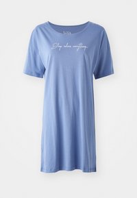 LASCANA VIVANCE DREAMS BY LASCANA COZY BIGSHIRT - Noćna košulja - blue