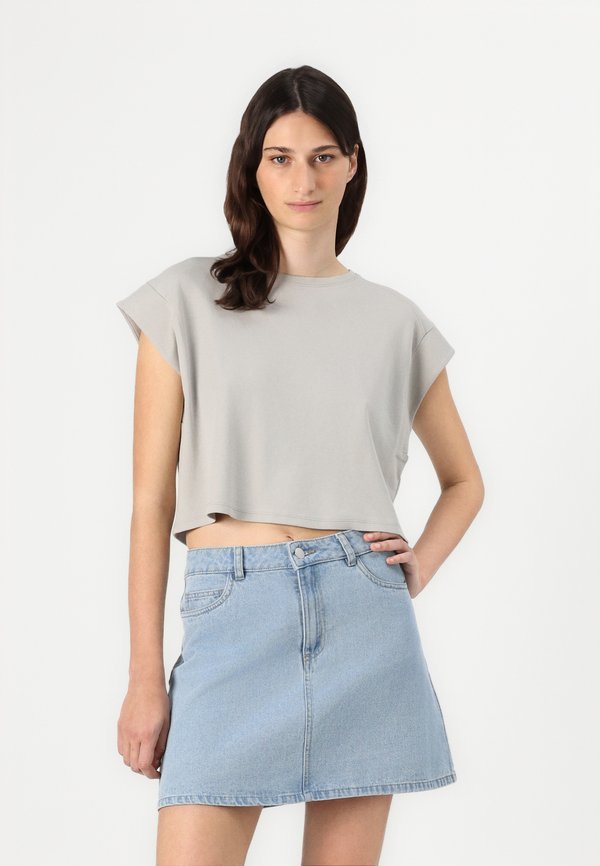 NMKIM  - Basic T-shirt - ghost gray3