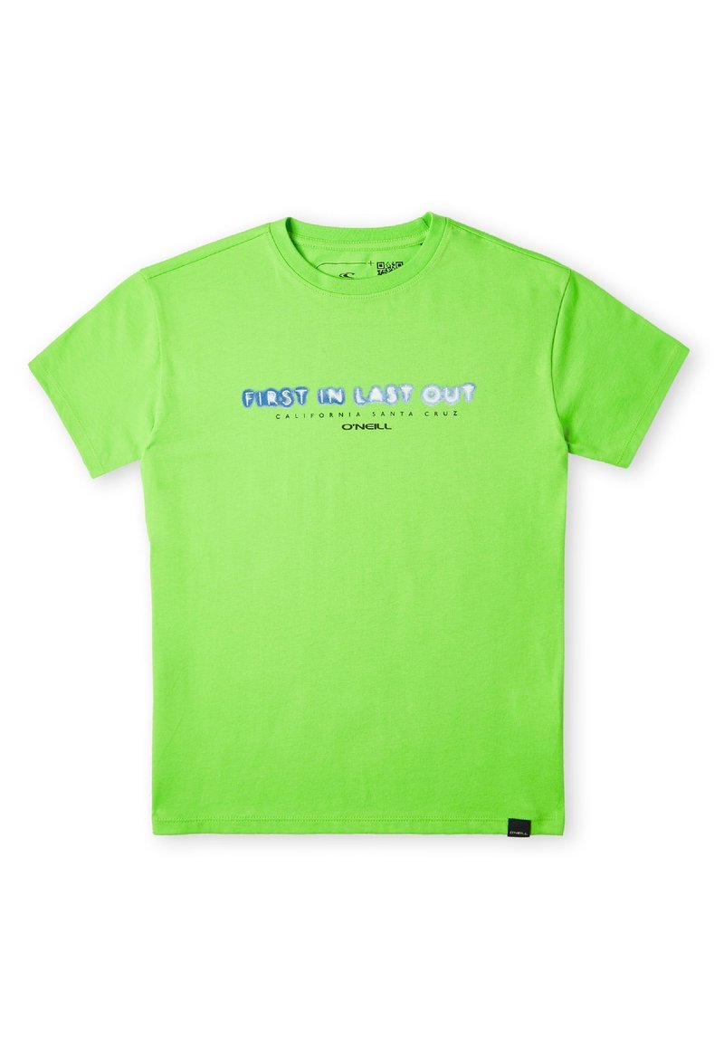O’Neill T-shirt print groen