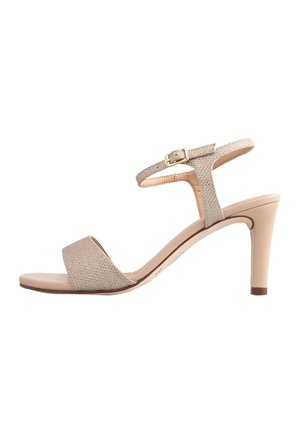 Sandales à talons hauts - gold-coloured