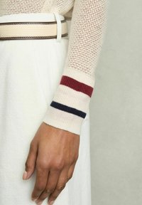 Reiss REGULAR FIT - CECERE TIPPED - Långärmad tröja - neutral
