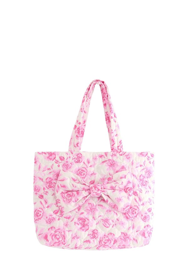 QUILTED WITH BOW - Shopping Bag