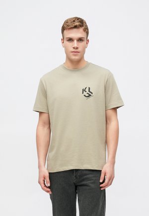 MONOGRAM TEE - T-shirt imprimé - twill