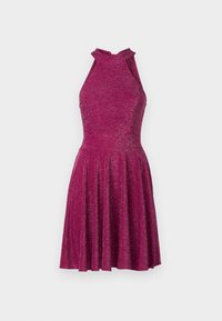 BALI HALTERNECK SKATER DRESS - Robe de soirée - magenta