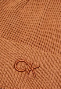 Calvin Klein EMBROIDERY BEANIE - Adīta cepure - lion