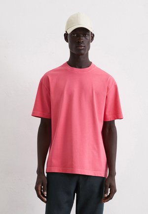 RELAXED AUS SCHWEREM - Basic T-shirt - raspberry pink