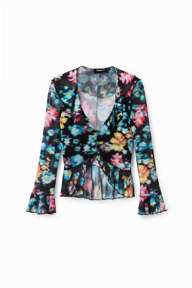 Desigual Blouse zwart Desigual Blouse zwart