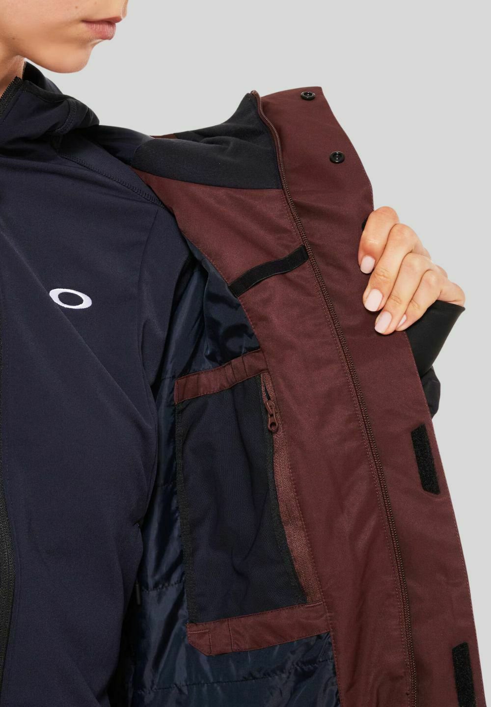 Oakley INSULATED JACKET - Snowboardjacke - dunkelrot - Zalando