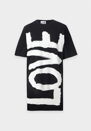 Love Moschino, GRAPHICS - Рокля-тениска - black