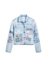 Jean Femme Desigual Bleu - Neuf Avec étiquettes - Taille Regular En Coton