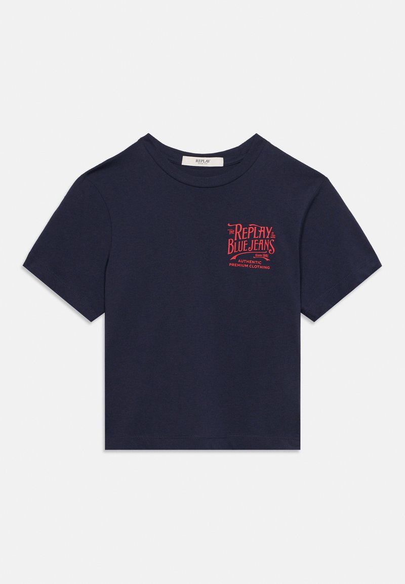 Replay - Camiseta estampada (azul marino)