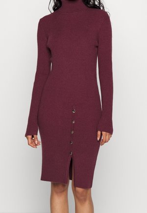 Freizeitkleid - bordeaux