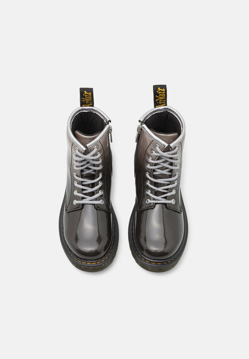 Bottines Dr Martens 1460 Silver Glitter Side Zip Junior – Taille UK 2 EU 34