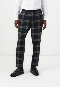 Only & Sons - ONSLINUS CHECK PANT - Pantalon classique - dark navy Image miniature 1