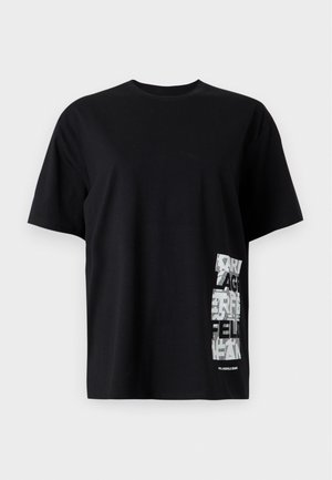 Karl Lagerfeld Jeans, LOGO TEE - Тениска с щампа - black