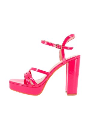 Sandalias de tacón - rosa