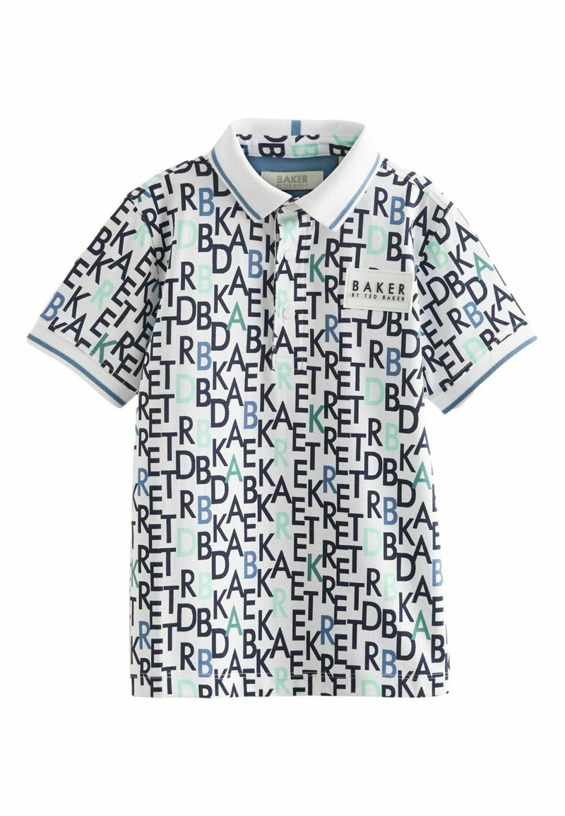 Baker by Ted Baker GEOMETRIC REGULAR FIT - Polotričko - blue white