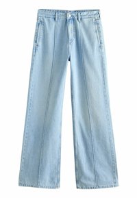 Next REGULAR FIT - SEAM FRONT STRAIGHT - Jeans Straight Leg - bleach