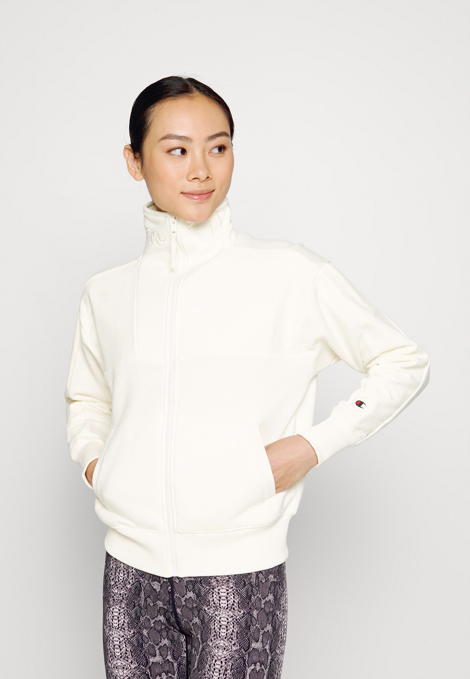 champion fuzzy sweatshirt