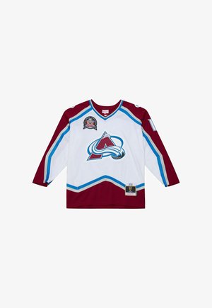 Mitchell & Ness, JOE SAKIC 1995 COLORADO AVALANCHE NHL JERSEY - Langarmshirt - white