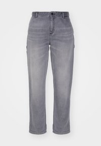 PIERCE PANT - Blugi loose fit - black