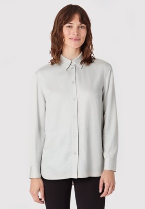 ANETT LONGSLEEVE SHINY - Overhemdblouse - nimbus cloud
