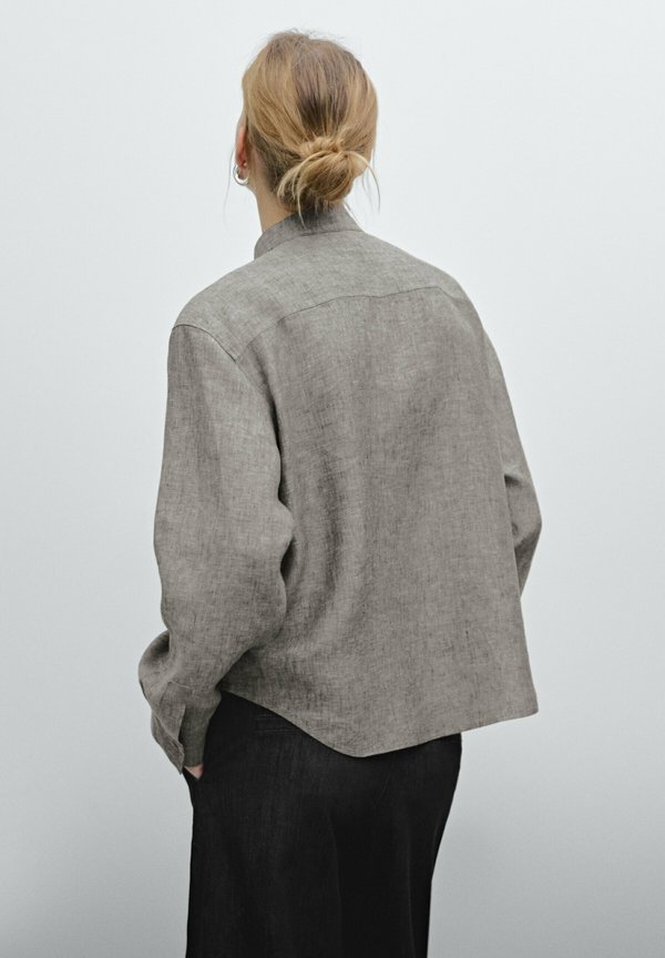 WITH PINTUCKS - Button-down blouse4