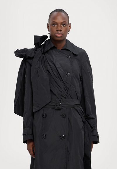 Viktor&Rolf DRAPE BOW  - Trentšmantel - black